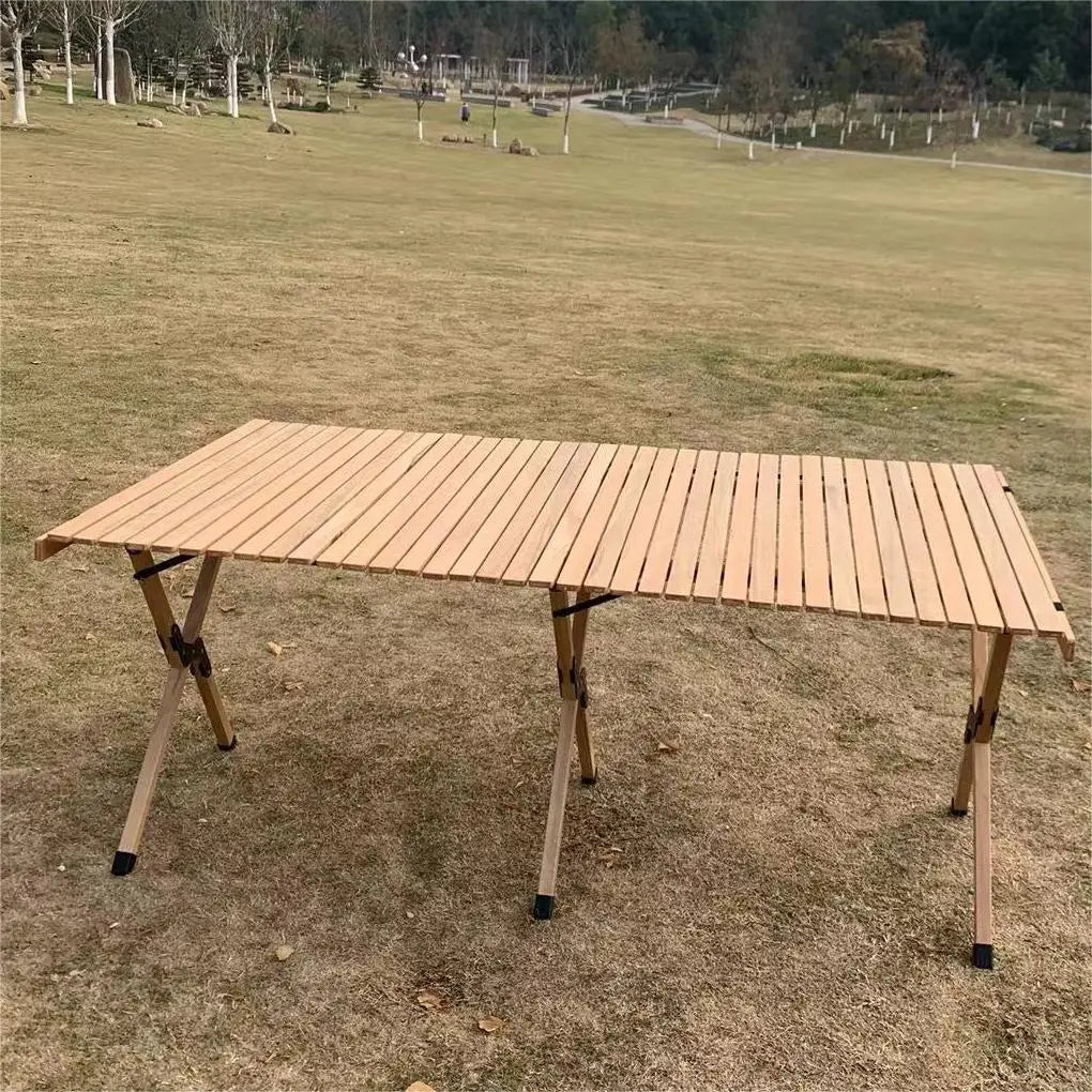 Solid Wood Folding Table