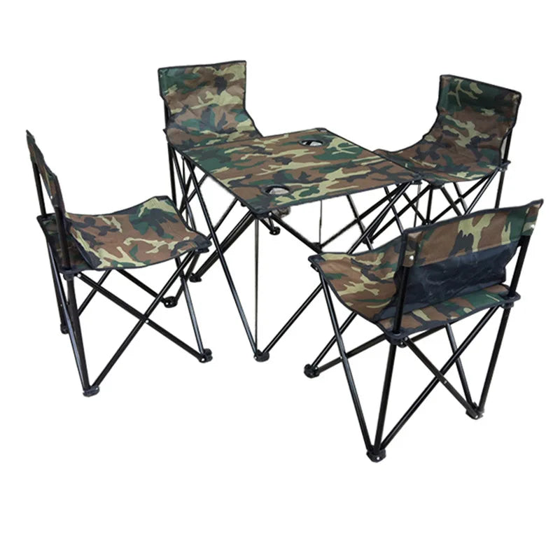 Girlford Folding Table and Chairs Set