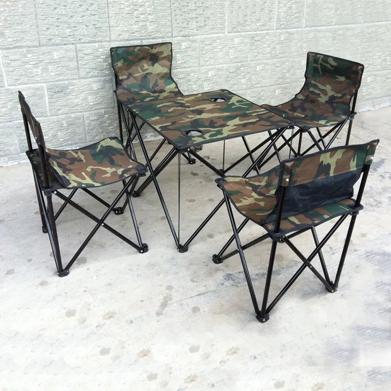 Girlford Folding Table and Chairs Set