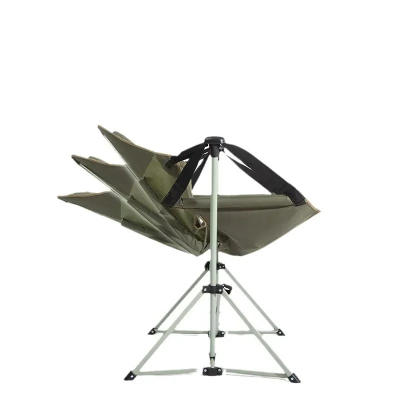 Outdoor Folding High Load-Bearing Camping Chair